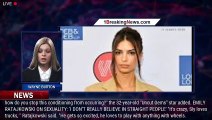 Emily Ratajkowski says she bought 1-year-old son a baby doll and tea set to 'balance out' his  - 1br