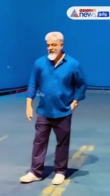 துணிவு படப்பிடிப்பில் டான்சருடன் நடிகர் அஜித்..! வைரலாகும் வீடியோ..!