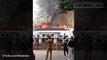 Sosok Pria Berompi Hitam Ditangkap saat Kebakaran Gedung Balai Kota Bandung