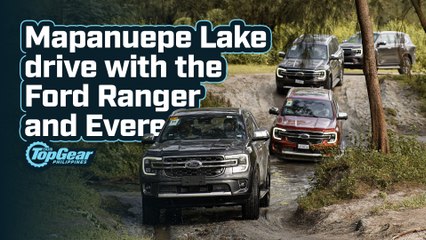 Mapanuepe Lake drive: How far can the Ford Ranger go in 4x2? | Top Gear Philippines