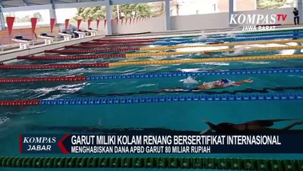 Hebat! Garut Miliki Kolam Renang Bersertifikat Internasional