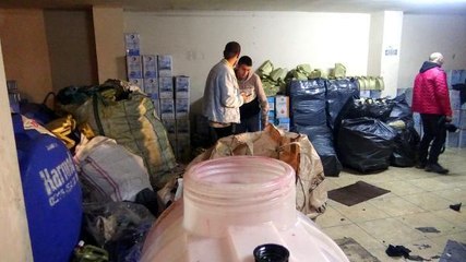 AVCILAR'DA MÜHÜRLENEN SAHTE MOTOR YAĞI DEPOSUNA İKİNCİ BASKIN