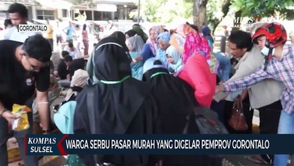 Menghadapi  Nataru, Warga Serbu Pasar Murah