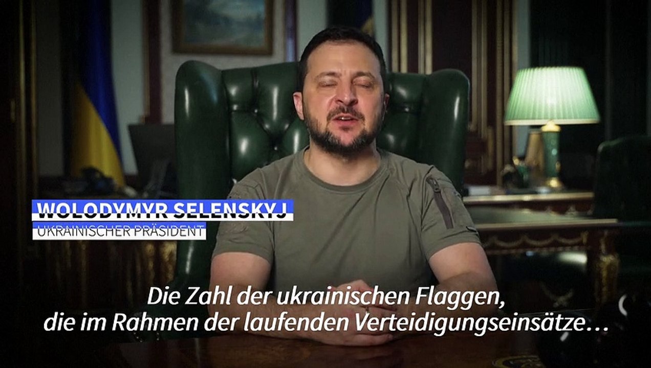 Selenskyj: Mehr als 40 Ortschaften im Süden zurückerobert