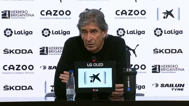 Pellegrini: Nos está tocando jugar con menos jugadores en todos los partidos