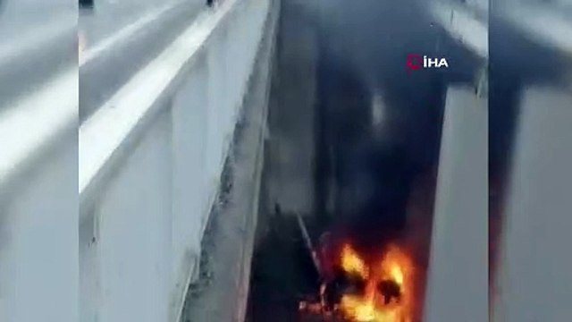 Bozulan araca yardıma giderken kaza yaptılar: 1 ölü, 2 yaralı