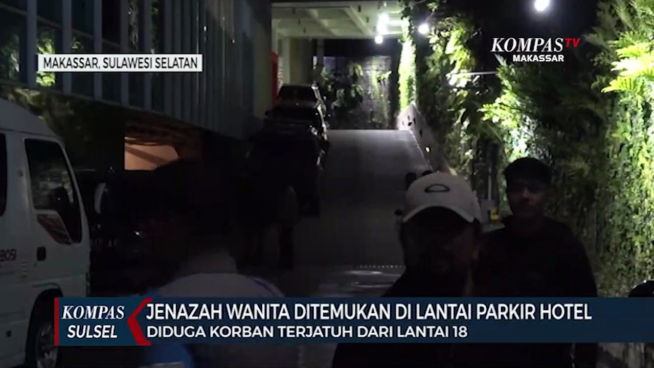 Wanita Ditemukan Tewas Terjatuh dari Atas Hotel Di Makassar