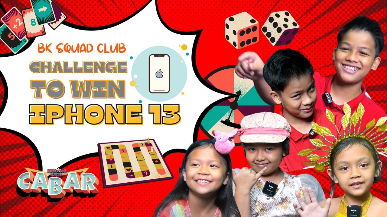 BK Squad Club Dicabar Untuk Dapatkan Iphone 13! | BK Cabar | BINTANG KECIL