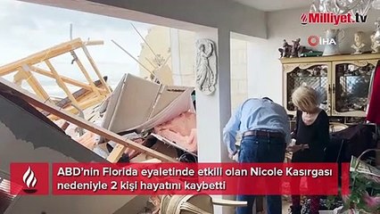 Florida’daki Nicole Kasırgası'nda 2 kişi hayatını kaybetti