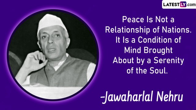 Jawaharlal Nehru Jayanti 2022 Quotes by Chacha Nehru To Share With Everyone on Children’s Day