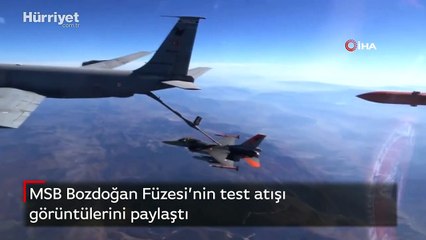 Descargar video: Milli Savunma Bakanlığı, Bozdoğan Füzesi’nin test atışı görüntülerini paylaştı