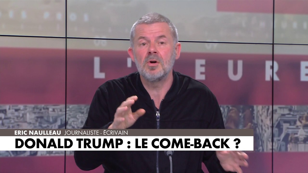 Éric Naulleau : «Donald Trump ne se contente pas d’avoir menti sur les élections, il a essayé de les truquer en contestant les résultats puis par un coup d’État»