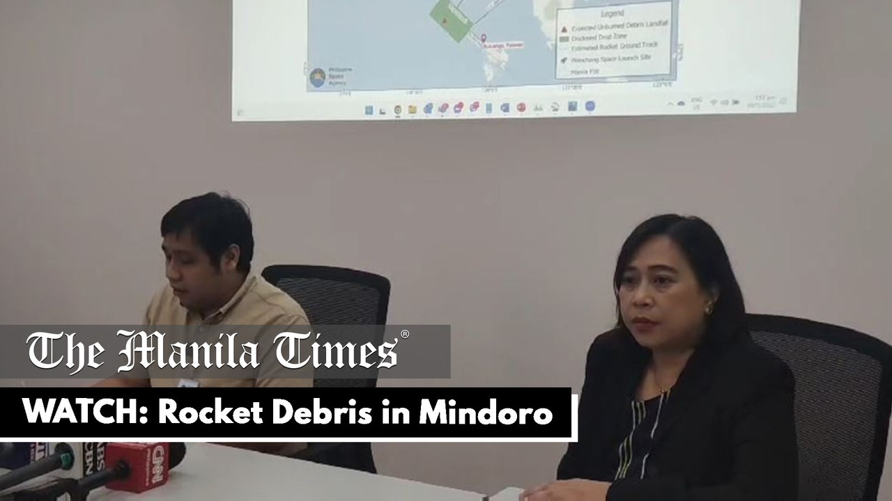 WATCH: Rocket Debris in Mindoro