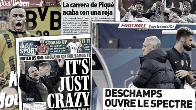 Les dernières indiscrétions sur la liste de Didier Deschamps, Pep Guardiola fusille la Coupe du Monde au Qatar