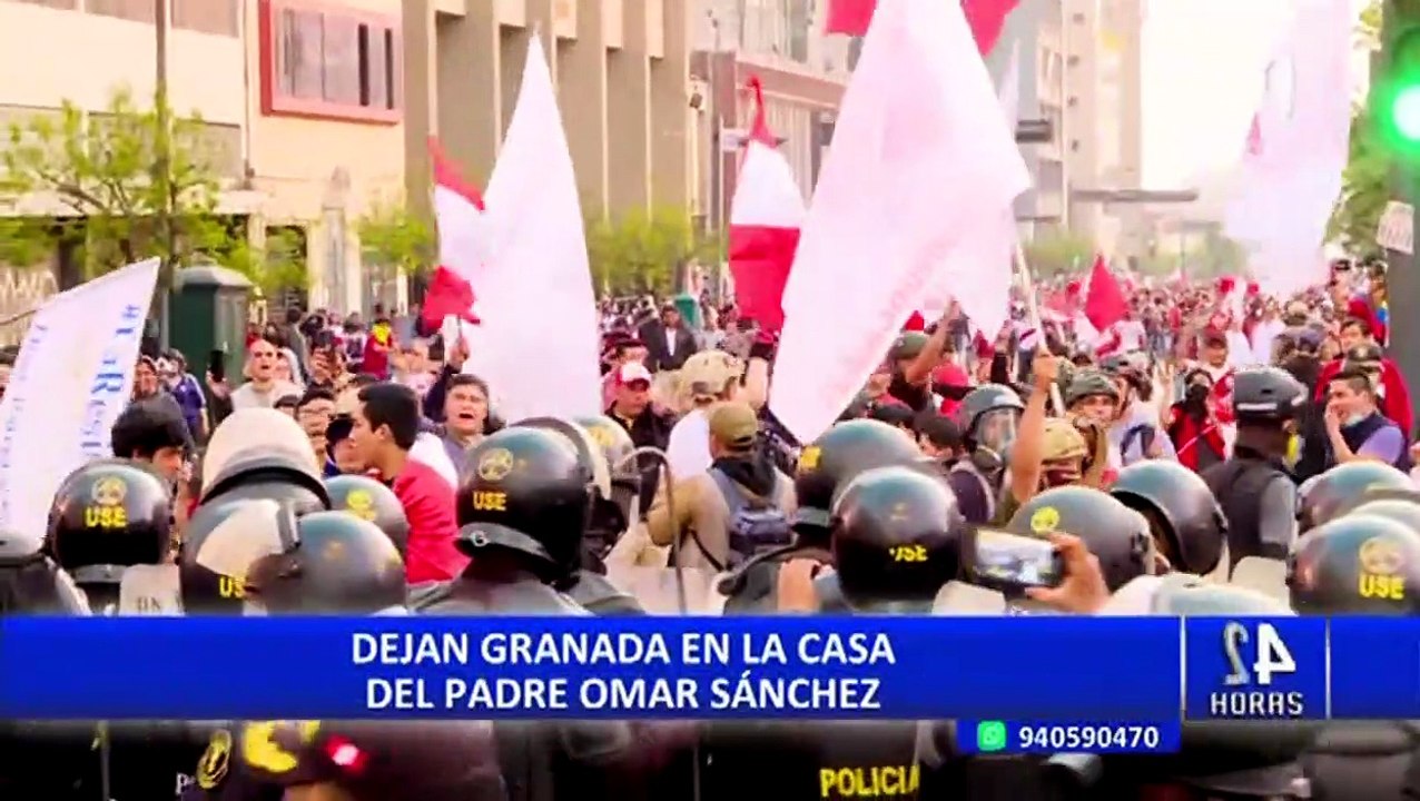 Padre Omar Sánchez: dejan granada en donaciones de impulsor de Reacciona Perú