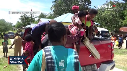 Pengungsi Korban Serangan KKB Kembali Pulang Ke Kisor Maybrat