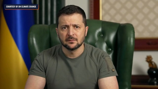 Ukraine’s Zelenskiy at #COP27: Effective climate policy impossible without peace