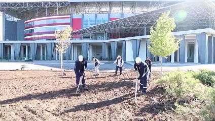Diyarbakır Stadyumu’nda çevre düzenleme çalışmaları başladı