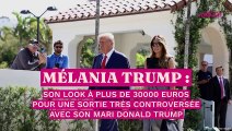Melania Trump : son look à plus de 30000 euros pour une sortie très remarquée avec son mari Donald Trump