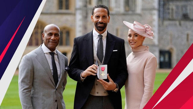 Berjasa Bantu Komunitas Pemuda di Inggris, Rio Ferdinand Resmi Terima Bintang Kekaisaran Britania Raya