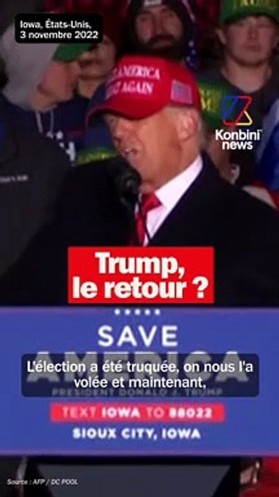 "Je vais très, très, très, très probablement me représenter"