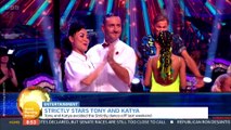 Tony Adams admits he is 'always arguing' with Katya Jones