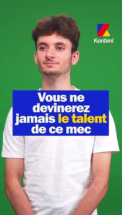 Vous ne devinerez jamais le talent de ce mec !