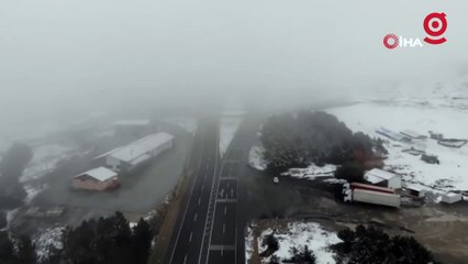 Doğu’da yüksek kesimlerde kar yağışı aralıklı etkisini gösterdi