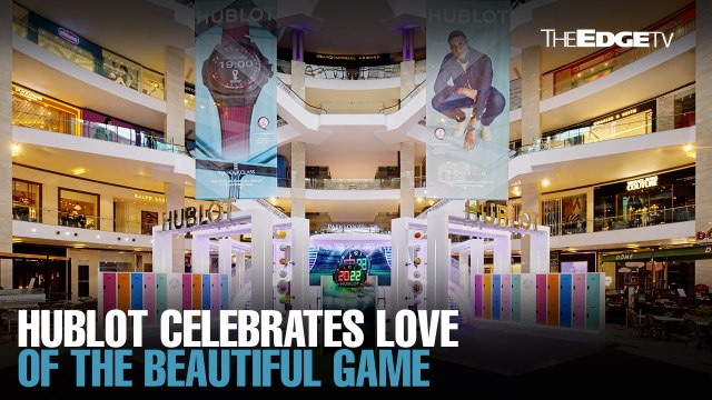 NEWS: Hublot kicks off the Hublot loves Football pop-up at Pavilion KL