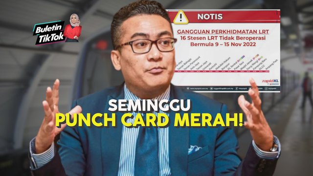 Kecoh LRT buat hal