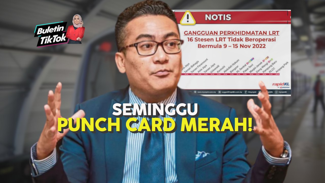 Kecoh LRT buat hal