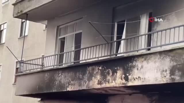 Yangında canı pahasına 5 yaşındaki çocuğu kurtaran şahıs o anları anlattı