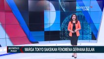 Warga Tokyo Saksikan Fenomena Gerhana Bulan!