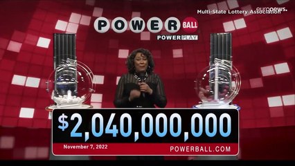 Powerball atribui "jackpot" de 2040 milhões de dólares