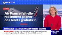 Air France fait-elle réellement gagner des billets gratuits ? BFMTV répond à vos questions