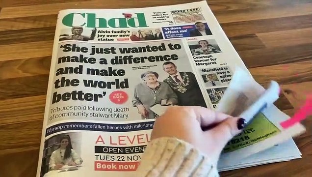 Your latest Mansfield Chad is out now