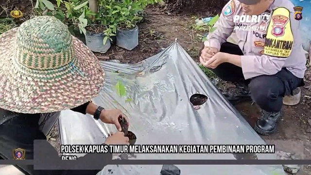 Polres Kapuas Melalui Kapolsek Kapuas Timur Lakukan Pembinaan Kepada Warga