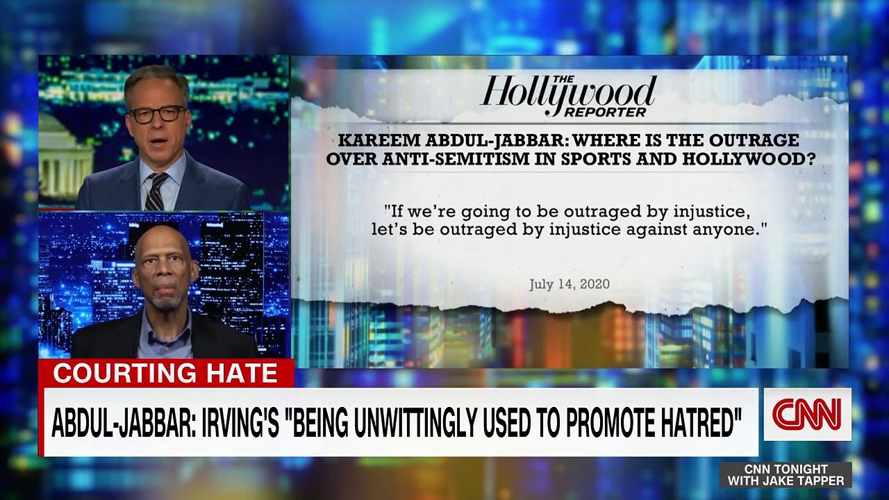Hear Kareem Abdul-Jabbar’s reaction to Kyrie Irving’s suspension