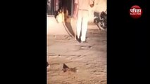 Video Viral : वृद्धा को लात मारने वाला हैड कांस्टेबल निलम्बित, सीओ को जांच