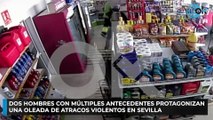 Dos hombres con múltiples antecedentes protagonizan una oleada de atracos violentos en Sevilla