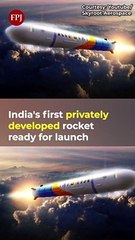 India's First Private Rocket Vikram -S Ready For Launch