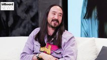 Steve Aoki Tells Us Which Artist He Wants to Work With, His Favorite Taylor Swift Song & More | Billboard News