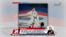 Pinay World Jiu Jitsu Champion Meggie Ochoa, naka-ginto sa 48kg category ng 2022 JJIF Jiu Jitsu World Championship sa Abu Dhabi | 24 Oras