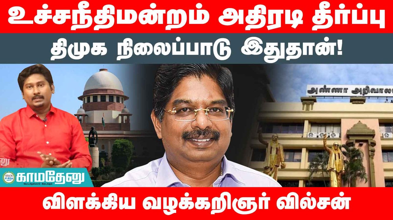 திமுக நிலைப்பாடு இதான் _ dmk mp Wilson _  supre...