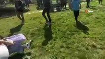 Antalya'da kız öğrenciler saç başa kavga etti, meydan ringe döndü