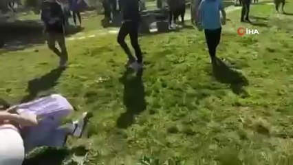 Antalya'da kız öğrenciler saç başa kavga etti, meydan ringe döndü