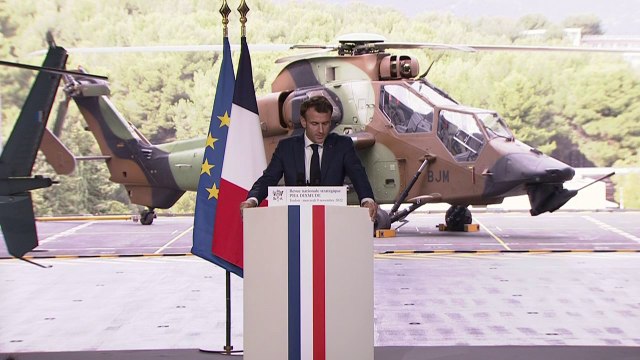 Emmanuel Macron: La dissuasion nucléaire dorsale de notre sécurité, nous prémunit de toute agression d'origine étatique contre nos intérêts vitaux