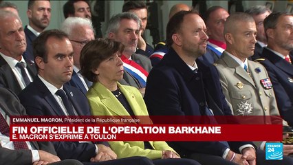 REPLAY - Emmanuel Macron présente les grandes lignes stratégiques de défense de la France