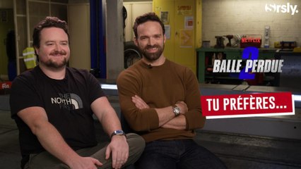 BALLE PERDUE 2 : Alban Lenoir et Guillaume Pierret jouent à "Tu préfères