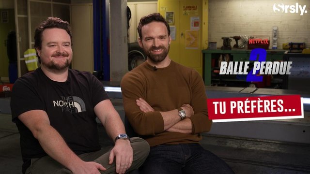 BALLE PERDUE 2 : Alban Lenoir et Guillaume Pierret jouent à Tu préfères